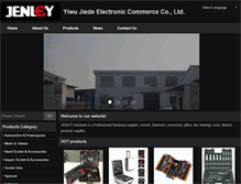 Tablet Screenshot of jenley.com
